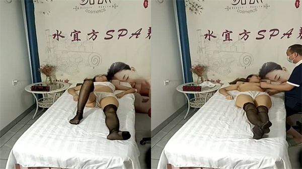极致黑丝美少妇SPA私密护理遭色狼技师强制侵犯调教 贫乳曲线任揉捏中出内射